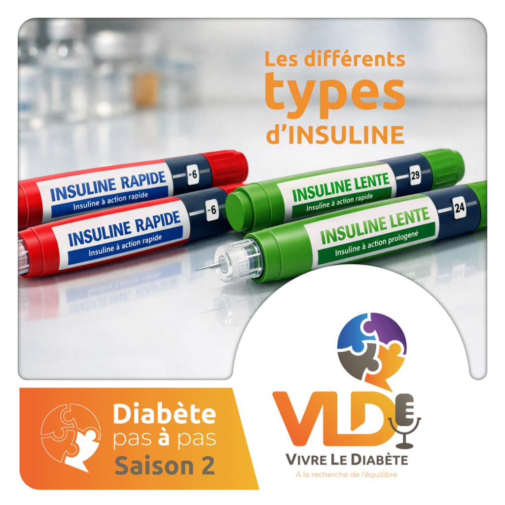 Les différents types d'insuline