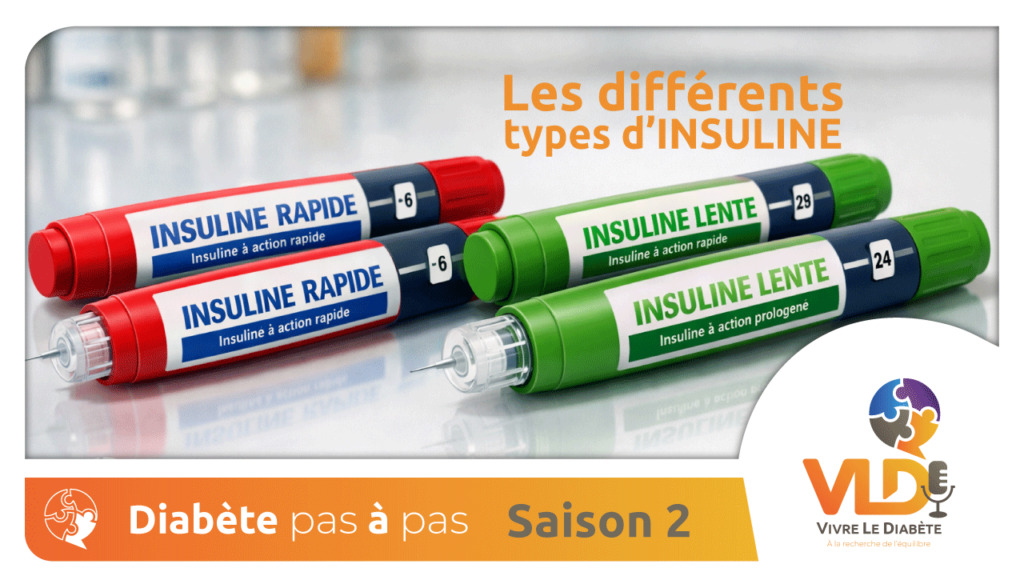 Les différents types d'insuline